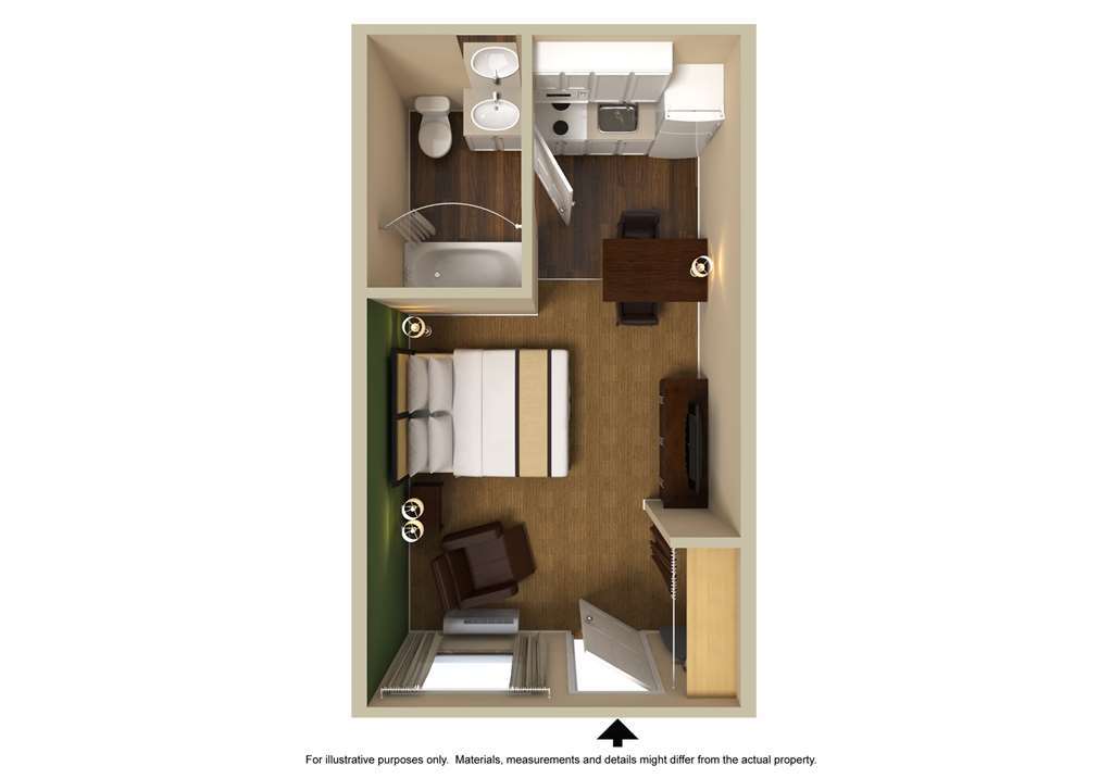 Extended Stay America Suites - Houston - Willowbrook Louetta Oda fotoğraf